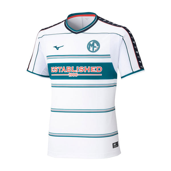 ミズノmizunoMZFBフットボールTシャツP2MACX75サッカーフットサル吸汗速乾プラクティスシャツメンズホワイト