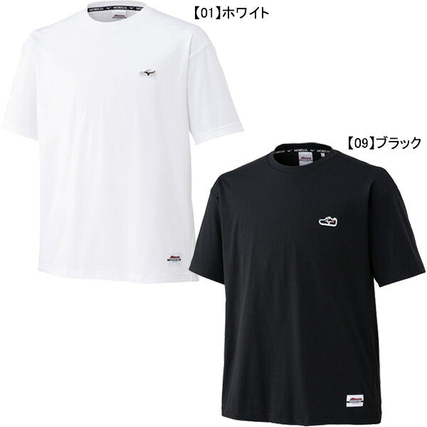 【ネコポス送料無料】ミズノmizunoモレリアストレッチソフトドライTシャツP2MAD055サッカーフットサルカジュアル半袖メンズ