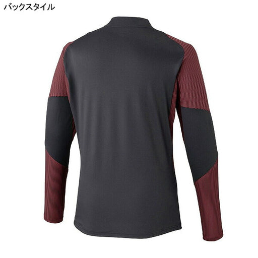 ミズノmizunoモレリアトレーニングトップP2MCD005サッカーフットサル練習着伸縮性メンズ