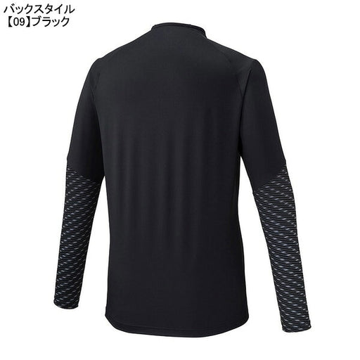 ミズノmizunoストレッチフリースシャツハーフジップP2MCD515サッカーフットサルトレーニングトップ練習着メンズ