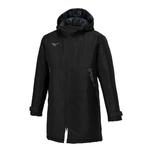 ミズノmizuno中綿ハーフコートP2MEB570サッカーフットサル防寒観戦移動メンズ