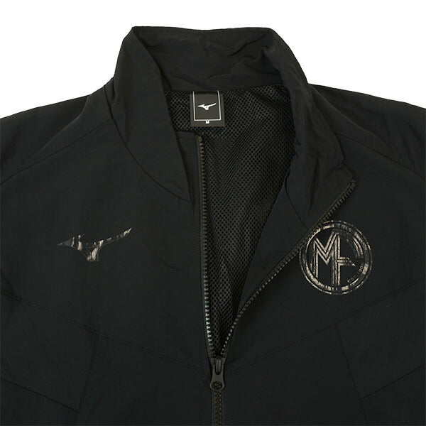 ミズノmizuno裏メッシュMZFBトラックジャケットP2MEC571サッカーフットサルウインドブレーカージャケットメンズ