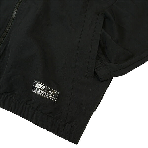 ミズノmizuno裏メッシュMZFBトラックジャケットP2MEC571サッカーフットサルウインドブレーカージャケットメンズ