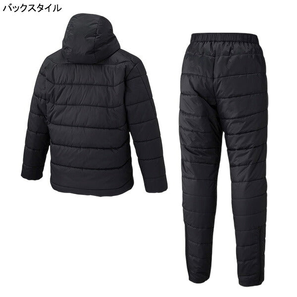 【上下セット】ミズノmizuno中綿モレリアテックフィルブレスサーモウォーマージャケットパンツP2MED501-P2MFD501サッカーフットサル防寒メンズ