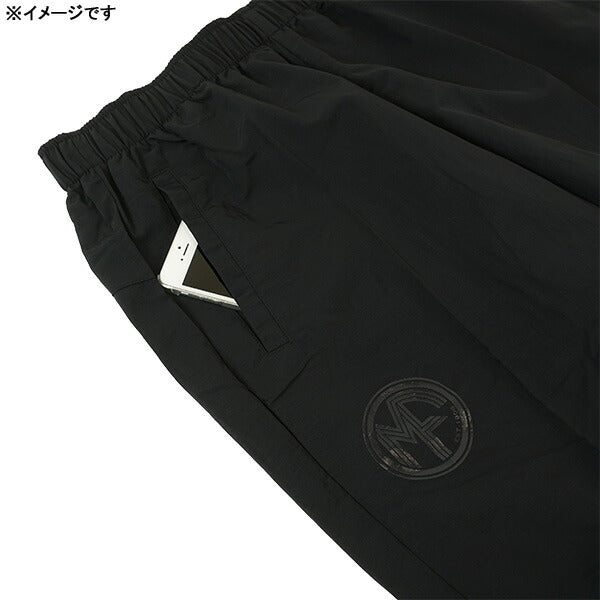 ミズノmizuno裏メッシュMZFBトラックパンツP2MFC571サッカーフットサルウインドブレーカーロングパンツブラックメンズ