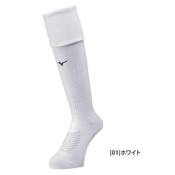 【ショップ限定エントリーでさらに+9倍】【ネコポス送料無料】ミズノMIZUNOゼログライドロングストッキンググリップソックスP2MX2501サッカーフットサルストッキング21-23cm23-25cm25-27cm