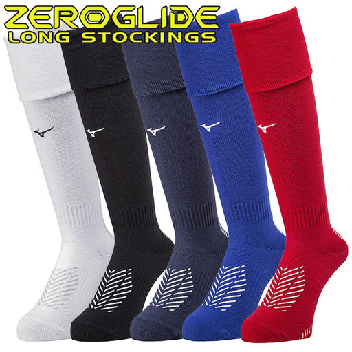 【ショップ限定エントリーでさらに+9倍】【ネコポス送料無料】ミズノMIZUNOゼログライドロングストッキンググリップソックスP2MX2501サッカーフットサルストッキング21-23cm23-25cm25-27cm