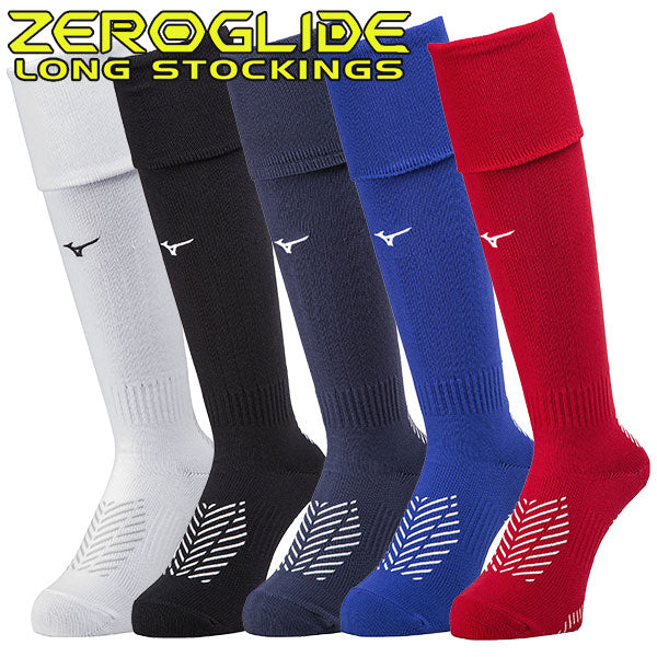 【ショップ限定エントリーでさらに+9倍】【ネコポス送料無料】ミズノMIZUNOゼログライドロングストッキンググリップソックスP2MX2501サッカーフットサルストッキング21-23cm23-25cm25-27cm