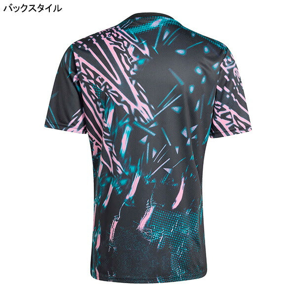 リバプールLFC2025/26プレマッチジャージP3767-KB1447サッカーレプリカプラクティスシャツブラックアディダスadidas