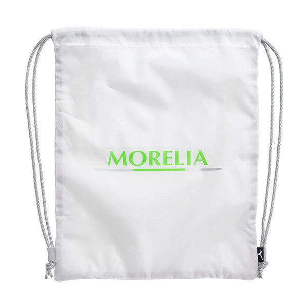 【ネコポス送料無料】ミズノmizunoモレリアジムサックP3JMCX01サッカーナップサックシューズ着替え入れホワイト