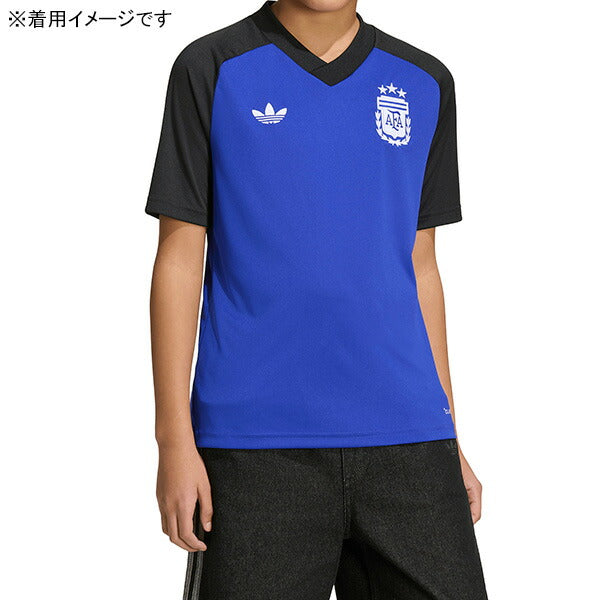 アルゼンチン代表ジュニアARG2026アウェイプレマッチジャージP8079-JY9539サッカー半袖ブルー子供用アディダスadidas