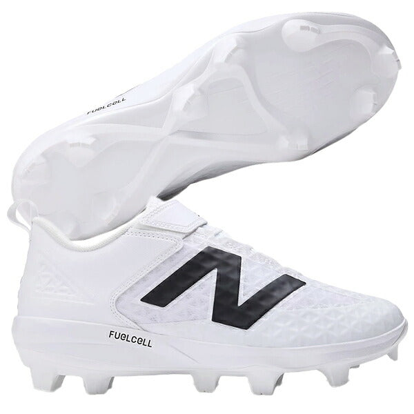 ニューバランスNEWBALANCE野球ポイントスパイクメンズ大人FuelCell4040v8Molded紐＋ベルト2EベースボールスパイクPL4040K8-2E-W8