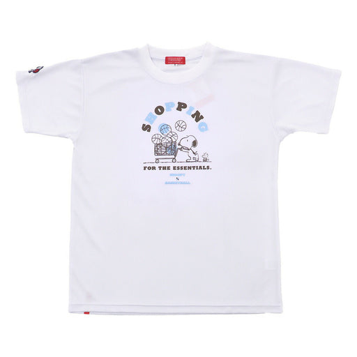 【ショップ限定エントリーでさらに+9倍】【ネコポス送料無料】PEANUTSピーナッツバスケットボールジュニアキッズTシャツスリム半袖PNU-1701