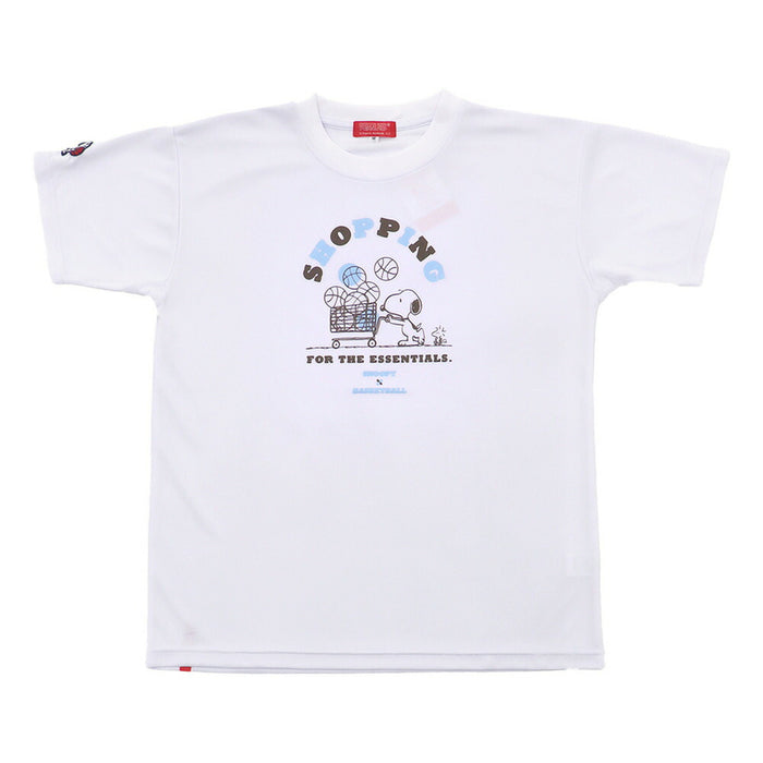 【ショップ限定エントリーでさらに+9倍】【ネコポス送料無料】PEANUTSピーナッツバスケットボールジュニアキッズTシャツスリム半袖PNU-1701