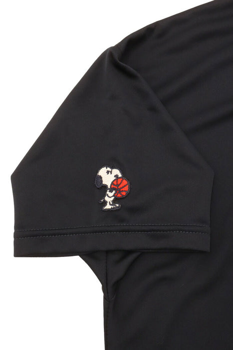 【ショップ限定エントリーでさらに+9倍】【ネコポス送料無料】PEANUTSピーナッツバスケットボールジュニアキッズTシャツスリム半袖PNU-1701