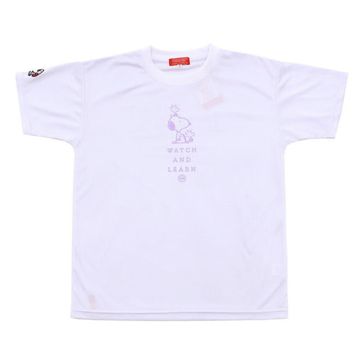 【ネコポス送料無料】PEANUTSピーナッツバスケットボールジュニアキッズTシャツスリム半袖PNU-1705