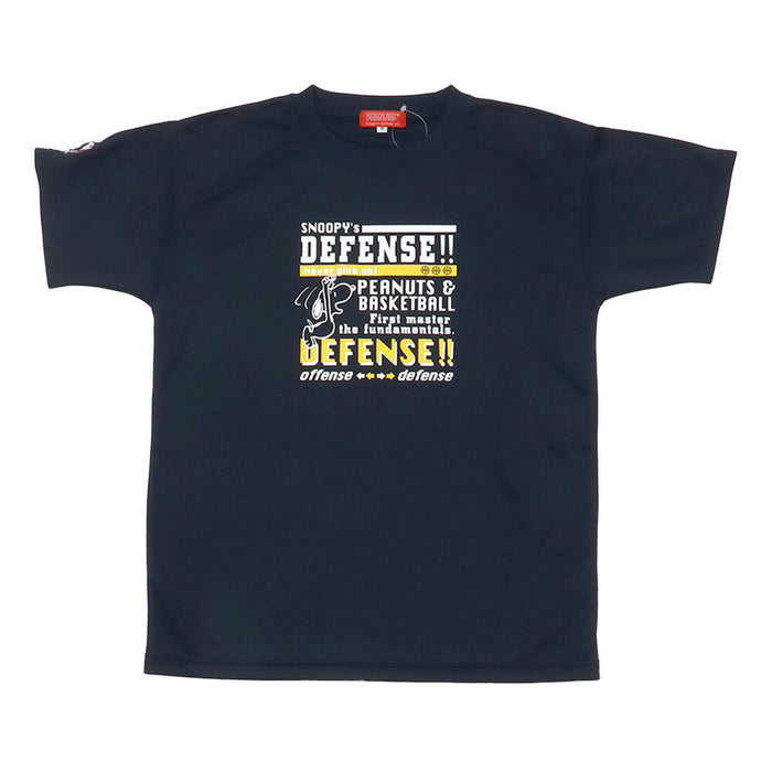 【ネコポス送料無料】PEANUTSピーナッツバスケットボールジュニアキッズTシャツスリム半袖PNU-1709