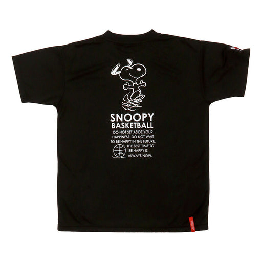 【ネコポス送料無料】PEANUTSピーナッツバスケットボールジュニアキッズTシャツスリム半袖PNU-1710