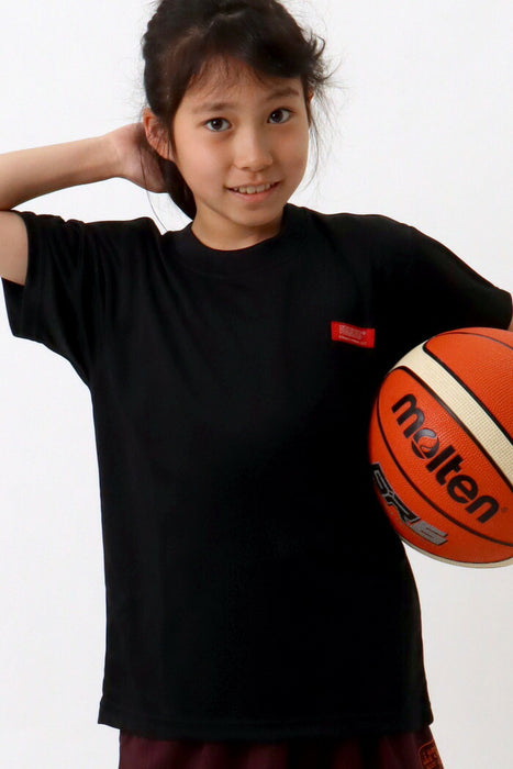 【ネコポス送料無料】PEANUTSピーナッツバスケットボールジュニアキッズTシャツスリム半袖PNU-1710