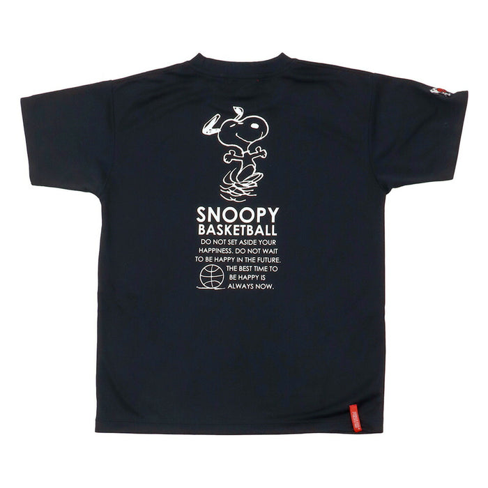 【ショップ限定エントリーでさらに+9倍】【ネコポス送料無料】PEANUTSピーナッツバスケットボールジュニアキッズTシャツスリム半袖PNU-1710