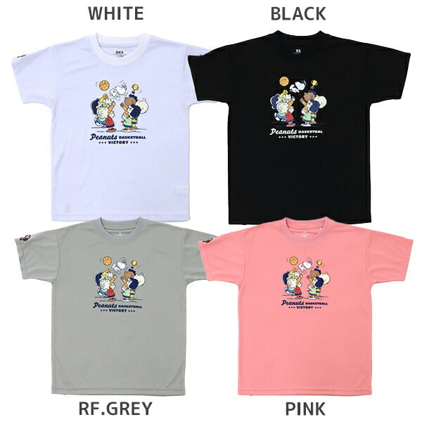 【ネコポス送料無料】オンザコートピーナッツバスケットボールメンズレディーススリムTシャツ半袖PNU-1807