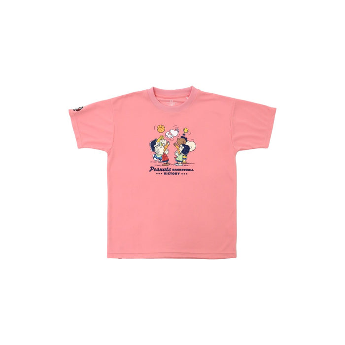 【ネコポス送料無料】オンザコートピーナッツバスケットボールメンズレディーススリムTシャツ半袖PNU-1807