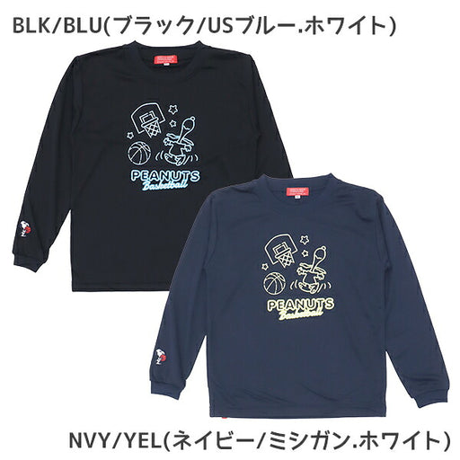 【ネコポス送料無料】オンザコートバスケットボールゲームシャツPEANUTSピーナッツキャラクタースヌーピー