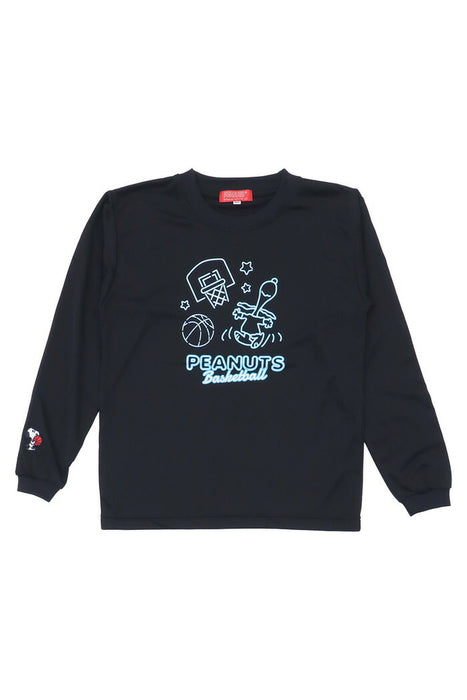 【ネコポス送料無料】オンザコートバスケットボールゲームシャツPEANUTSピーナッツキャラクタースヌーピー