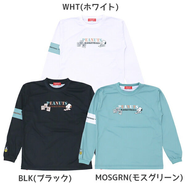 【ネコポス送料無料】オンザコートバスケットボールゲームシャツPEANUTSピーナッツキャラクタースヌーピー