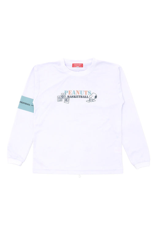 【ネコポス送料無料】オンザコートバスケットボールゲームシャツPEANUTSピーナッツキャラクタースヌーピー