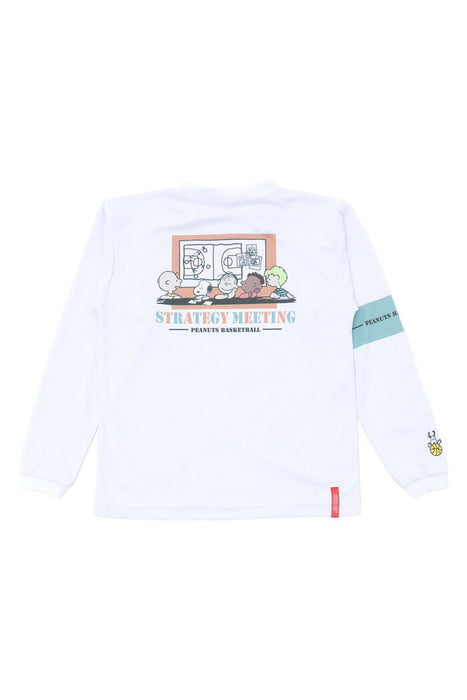 【ネコポス送料無料】オンザコートバスケットボールゲームシャツPEANUTSピーナッツキャラクタースヌーピー