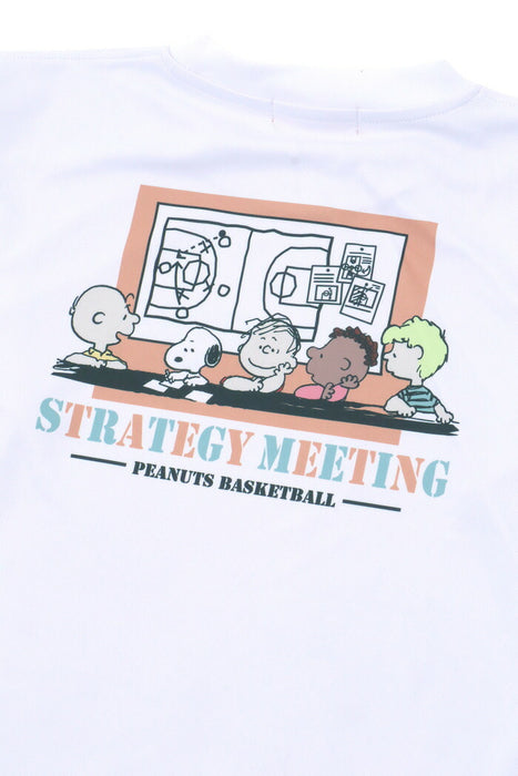 【ネコポス送料無料】オンザコートバスケットボールゲームシャツPEANUTSピーナッツキャラクタースヌーピー