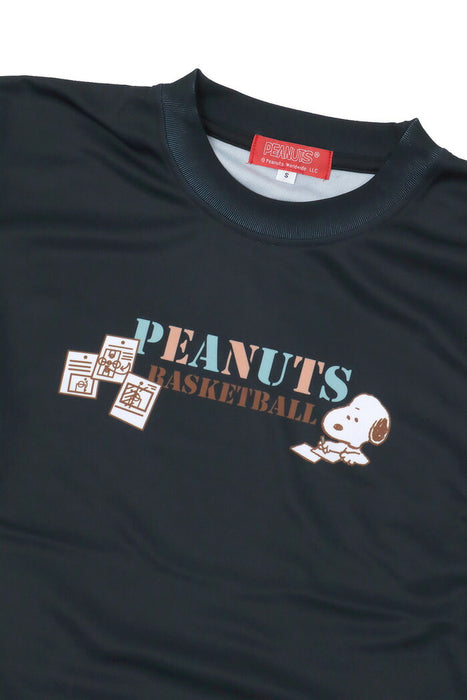 【ネコポス送料無料】オンザコートバスケットボールゲームシャツPEANUTSピーナッツキャラクタースヌーピー