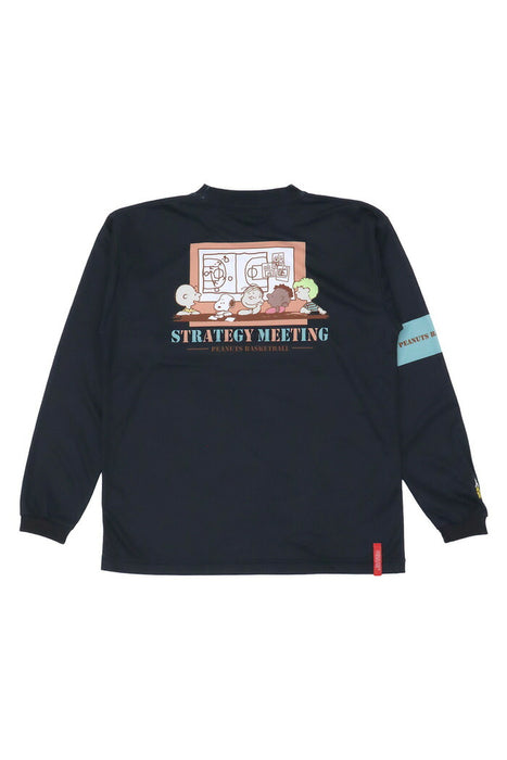 【ネコポス送料無料】オンザコートバスケットボールゲームシャツPEANUTSピーナッツキャラクタースヌーピー