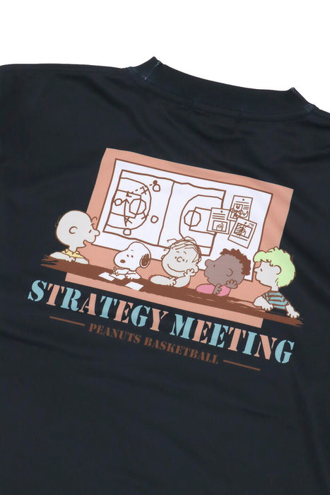 【ネコポス送料無料】オンザコートバスケットボールゲームシャツPEANUTSピーナッツキャラクタースヌーピー
