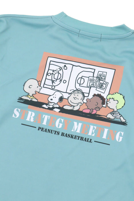 【ネコポス送料無料】オンザコートバスケットボールゲームシャツPEANUTSピーナッツキャラクタースヌーピー