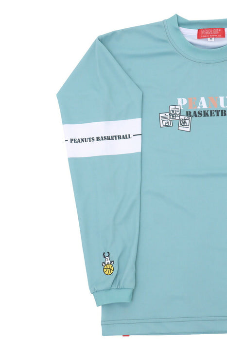 【ネコポス送料無料】オンザコートバスケットボールゲームシャツPEANUTSピーナッツキャラクタースヌーピー