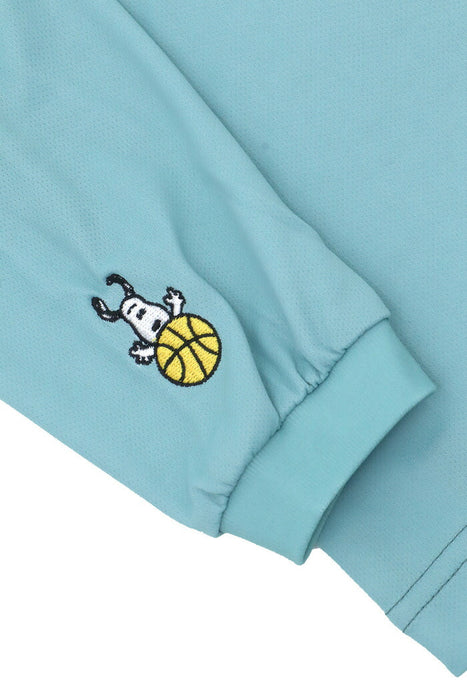 【ネコポス送料無料】オンザコートバスケットボールゲームシャツPEANUTSピーナッツキャラクタースヌーピー