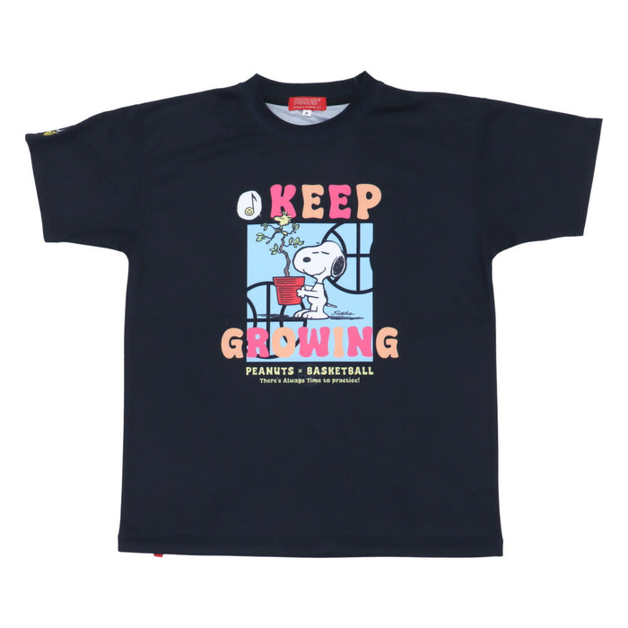 【ネコポス送料無料】PEANUTSピーナッツバスケットボールジュニア昇華Tシャツ半袖PNU1711