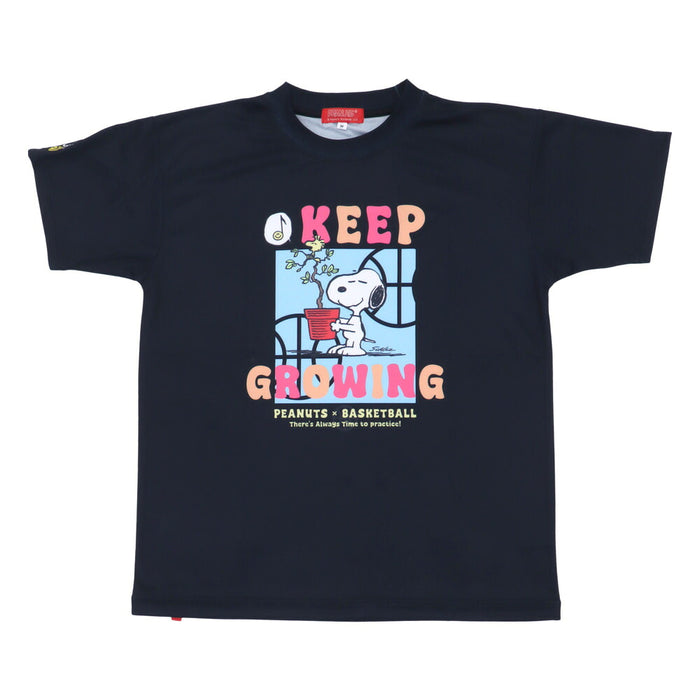 【ネコポス送料無料】PEANUTSピーナッツバスケットボールジュニア昇華Tシャツ半袖PNU1711