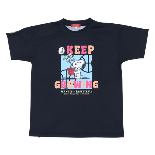 【ネコポス送料無料】PEANUTSピーナッツバスケットボールジュニア昇華Tシャツ半袖PNU1711
