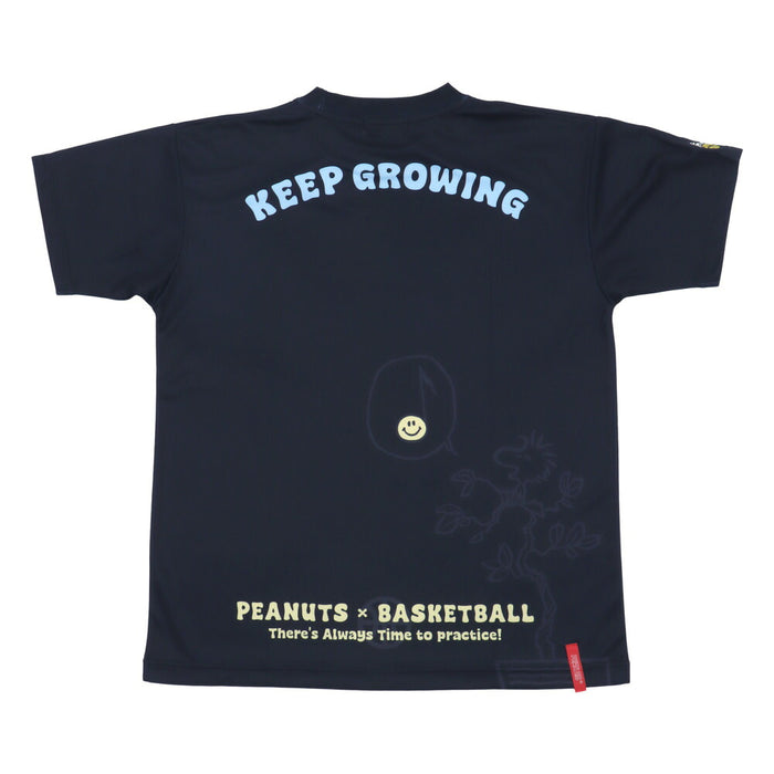 【ネコポス送料無料】PEANUTSピーナッツバスケットボールジュニア昇華Tシャツ半袖PNU1711