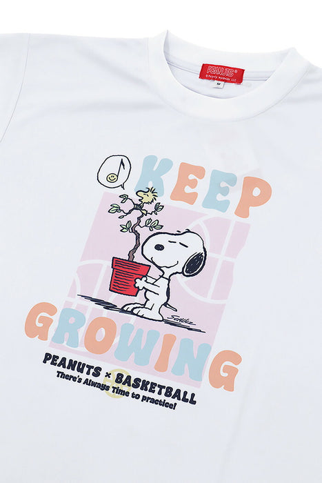【ネコポス送料無料】PEANUTSピーナッツバスケットボールジュニア昇華Tシャツ半袖PNU1711