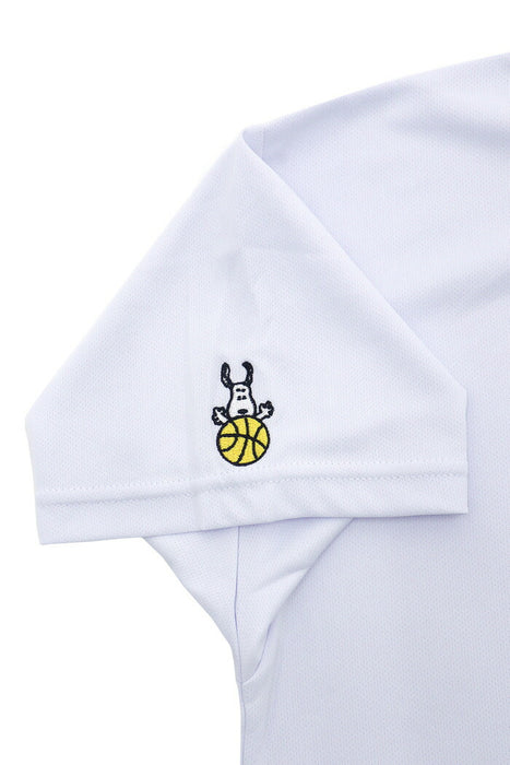 【ネコポス送料無料】PEANUTSピーナッツバスケットボールジュニア昇華Tシャツ半袖PNU1711