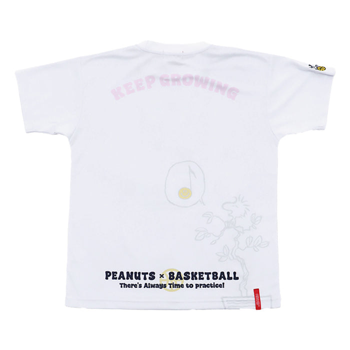 【ネコポス送料無料】PEANUTSピーナッツバスケットボールジュニア昇華Tシャツ半袖PNU1711