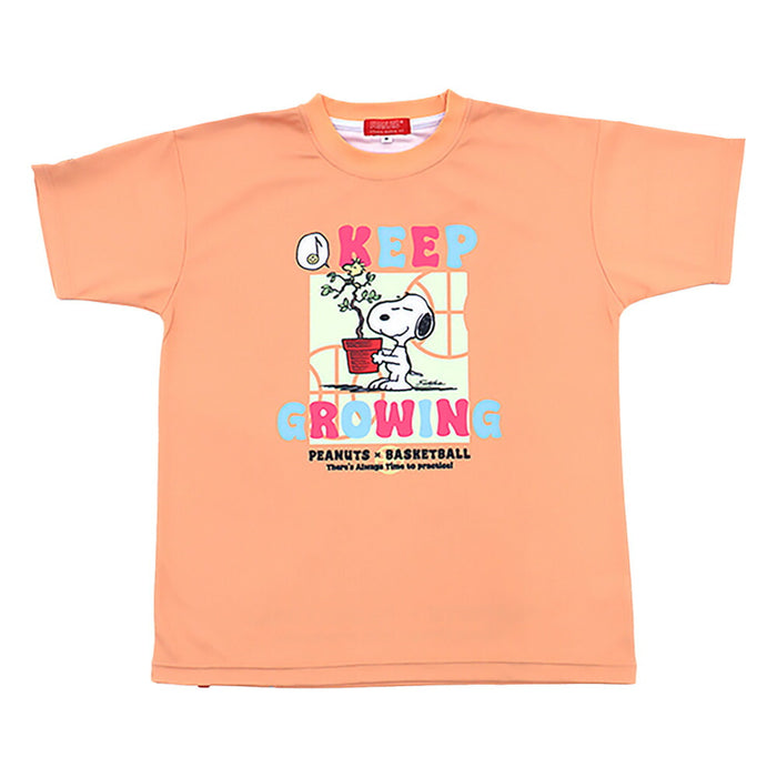 【ネコポス送料無料】PEANUTSピーナッツバスケットボールジュニア昇華Tシャツ半袖PNU1711