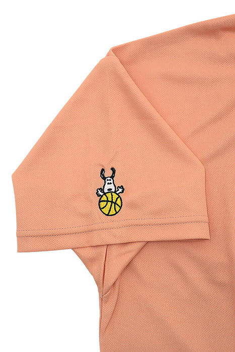 【ネコポス送料無料】PEANUTSピーナッツバスケットボールジュニア昇華Tシャツ半袖PNU1711