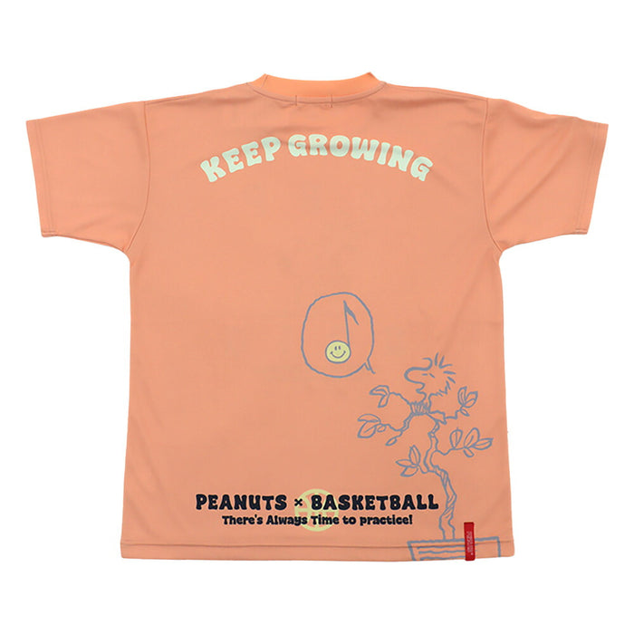 【ネコポス送料無料】PEANUTSピーナッツバスケットボールジュニア昇華Tシャツ半袖PNU1711