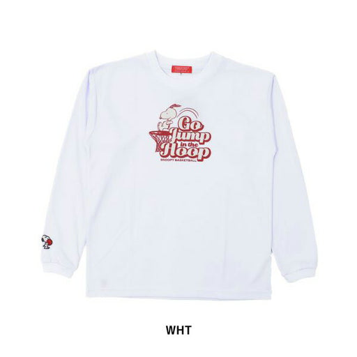 【ショップ限定エントリーでさらに+9倍】【ネコポス送料無料】オンザコートOnthecourtバスケットボールゲームシャツロングスリーブシャツPNU6626PEANUTSスヌーピー長袖Tシャツ