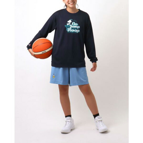 【ショップ限定エントリーでさらに+9倍】【ネコポス送料無料】オンザコートOnthecourtバスケットボールゲームシャツロングスリーブシャツPNU6626PEANUTSスヌーピー長袖Tシャツ